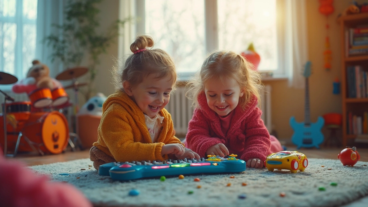 Что сейчас модно дарить детям: музыкальные игрушки