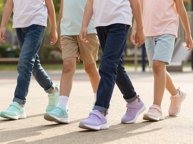 Какой цвет обуви в моде 2024: тренды для детей и подростков