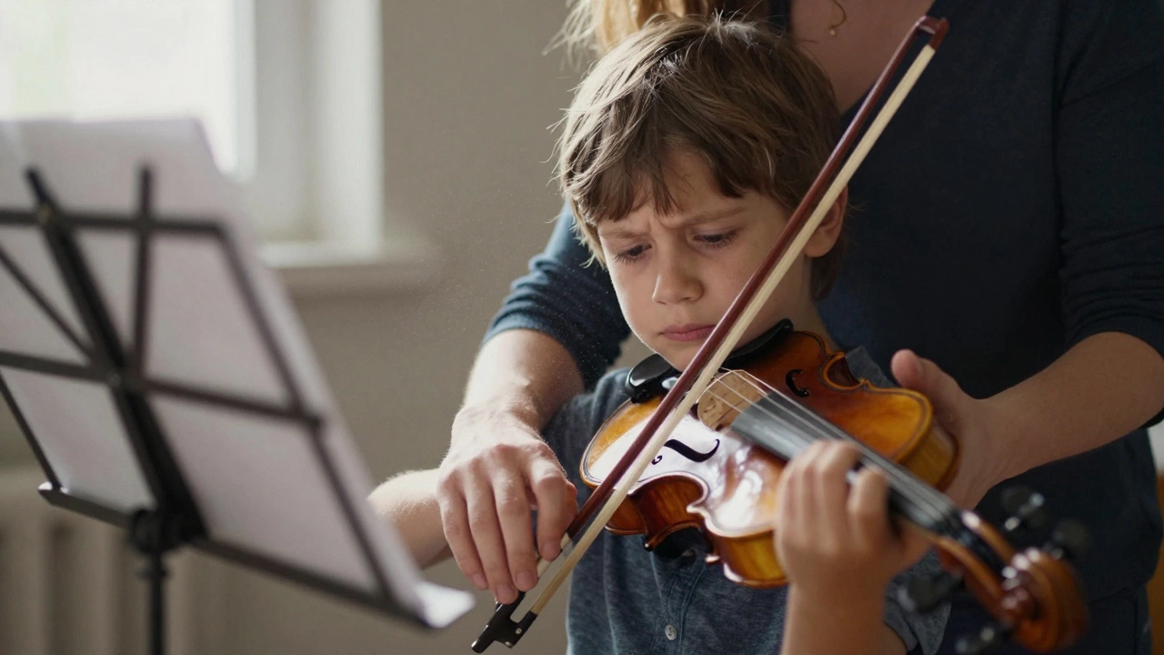 На каком музыкальном инструменте труднее всего играть детям?