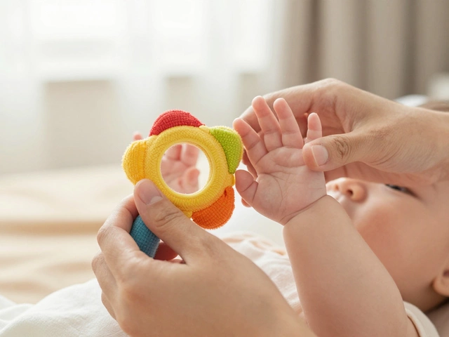 Как научить ребенка хватать игрушки: пошаговое руководство для родителей